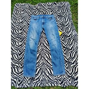 Levi's Men's 513 Slim Straight Fit Jeans Blue 33x32 085130001